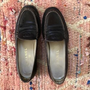 Chanel loafers 37.5